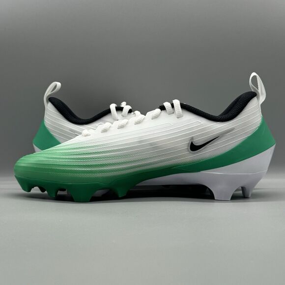 Nike Vapor Speed 3 White Green Football Cleats HM8849-100 Men’s Size 7.5 - Picture 6 of 9